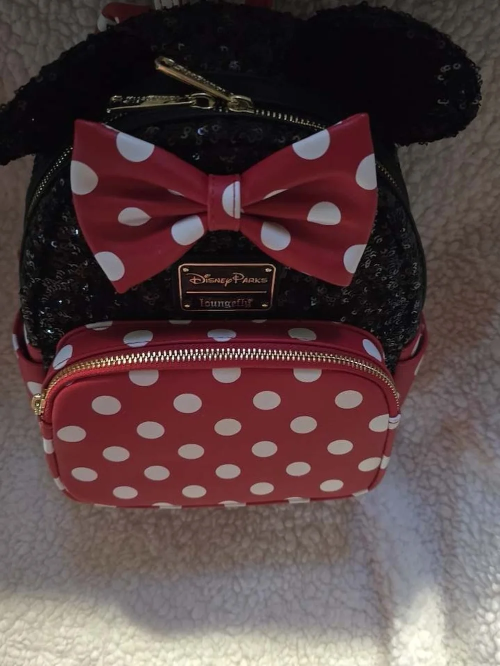Disney Parks Loungefly Minnie Backpack (NWT)
